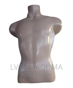 Men T-Shirt Dummy Half Top With a Back - Plastic