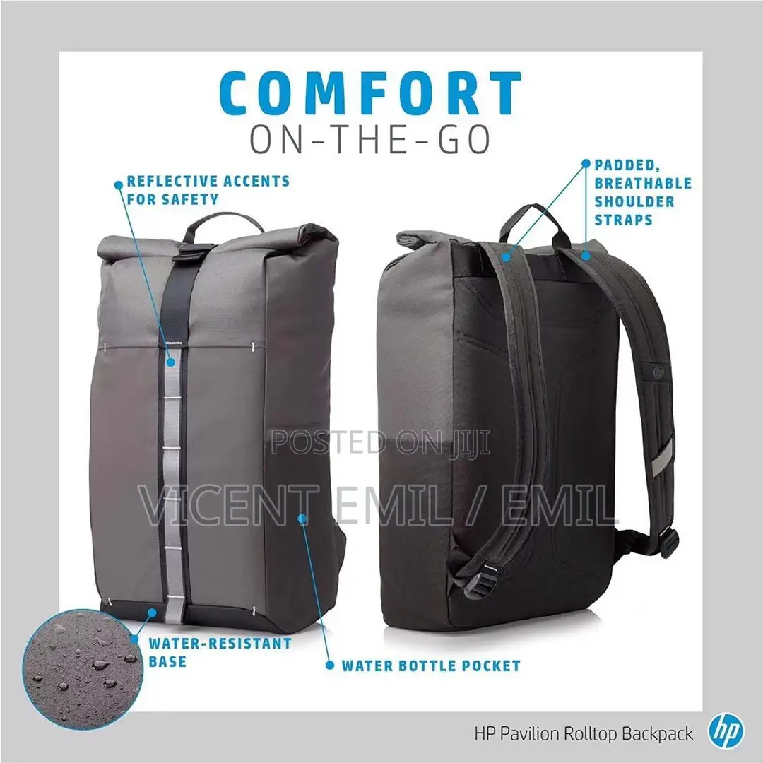 Hp Laptop Back Pack/ Laptop Bag Original Fabric