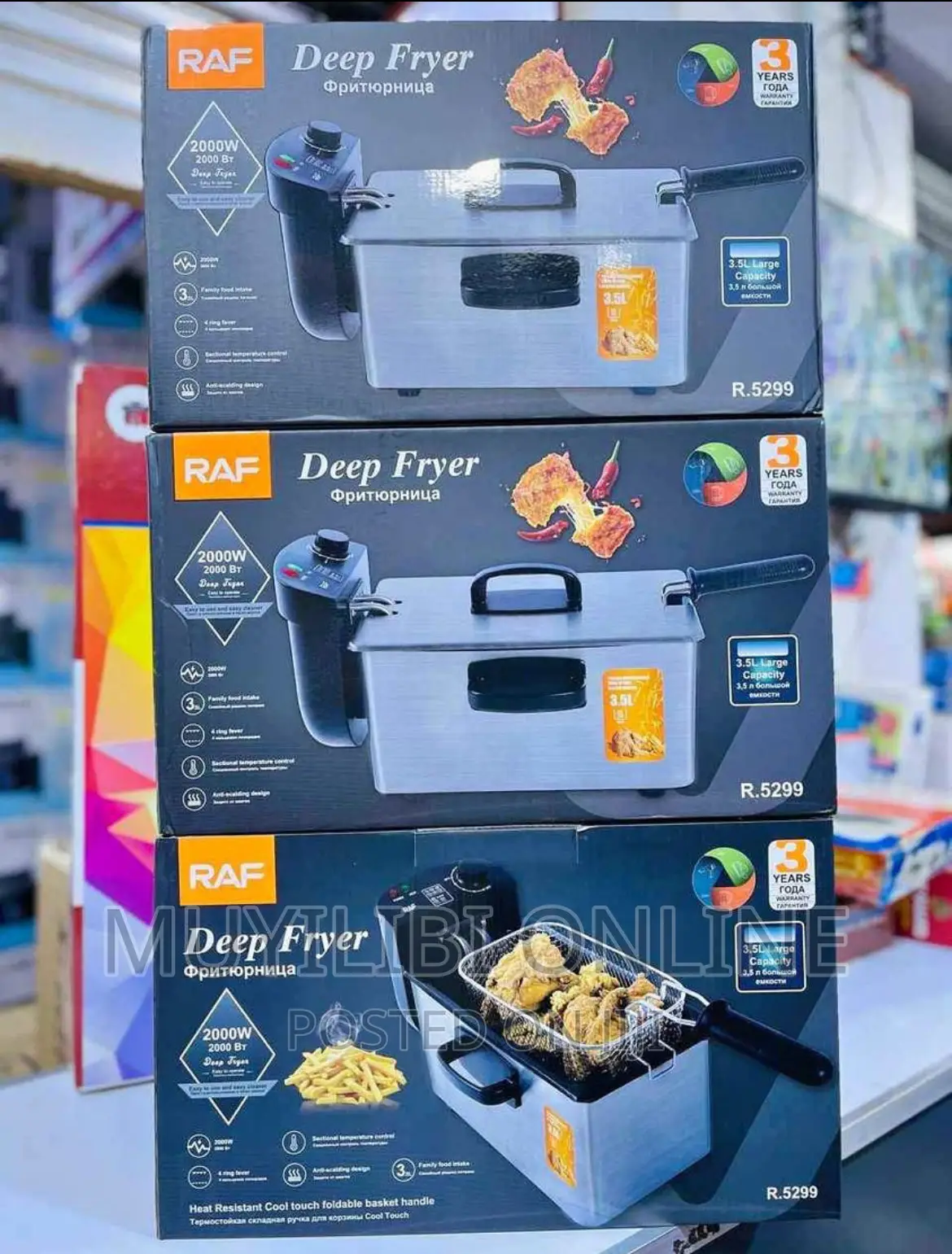 3.5 Liters Raf Deep Fryer in Central Division Kitchen Appliances, Muyilibi Online Jiji.ug