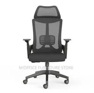 Executive Mesh Back Office Chair With Headrest