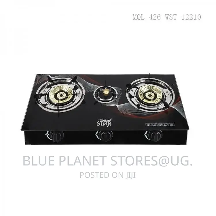 WINNINGSTAR 3 Burner Gas Stoves \\ Ceramic Glass \\ ST-9655
