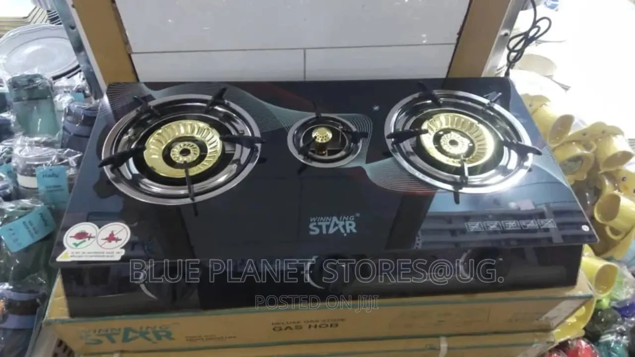 WINNINGSTAR 3 Burner Gas Stoves \\ Ceramic Glass \\ ST-9655