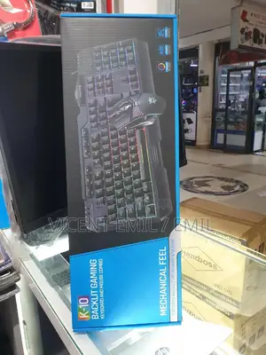 K-10 Backlight Gaming Keyboard and Mouse Combo