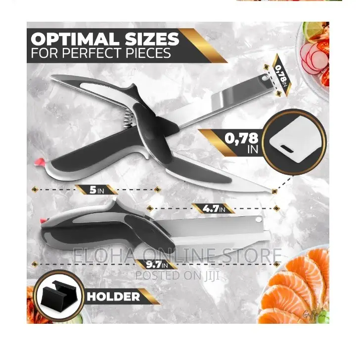 Clever Cutter Knife for Vegetables, Fruits and Meat