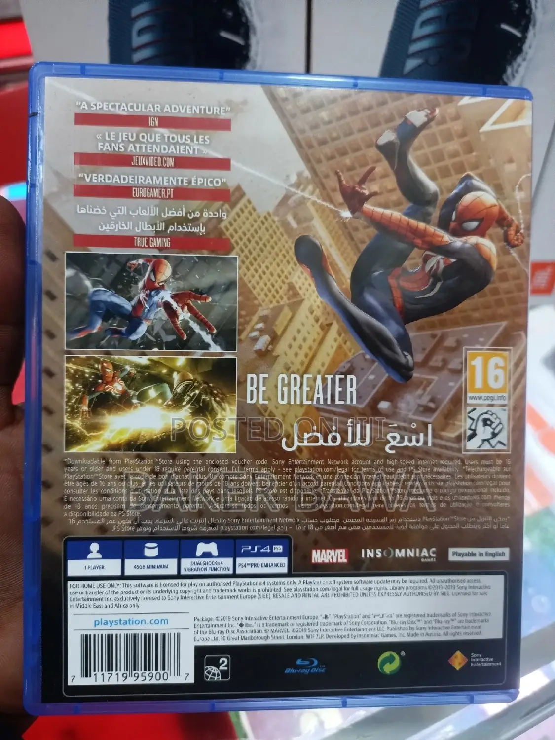 Ps4 Spider Man Game