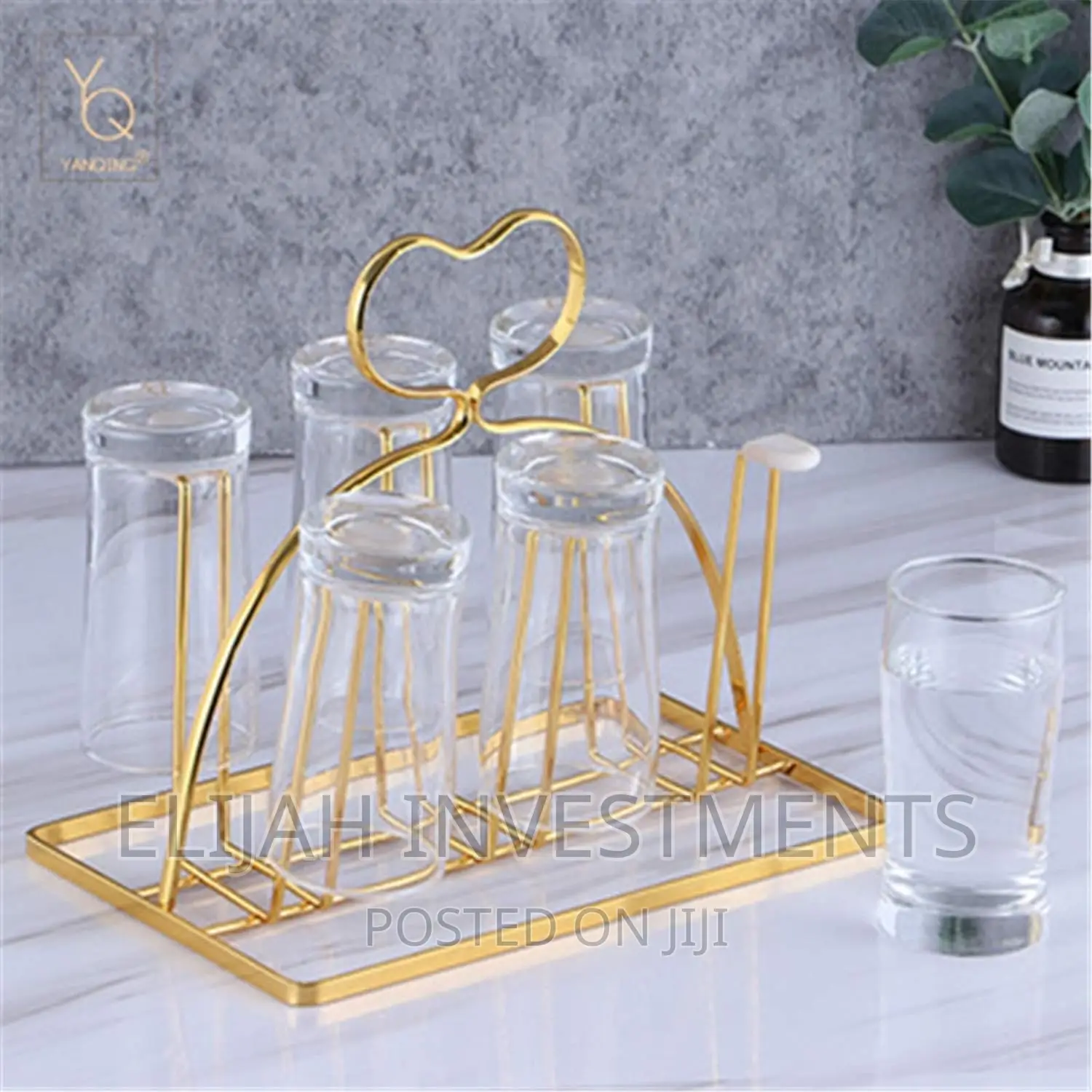 6 Hook Cup Drying Holder Stand