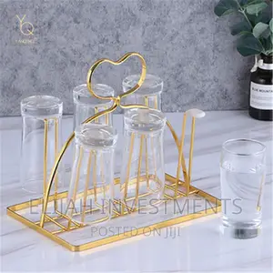 6 Hook Cup Drying Holder Stand