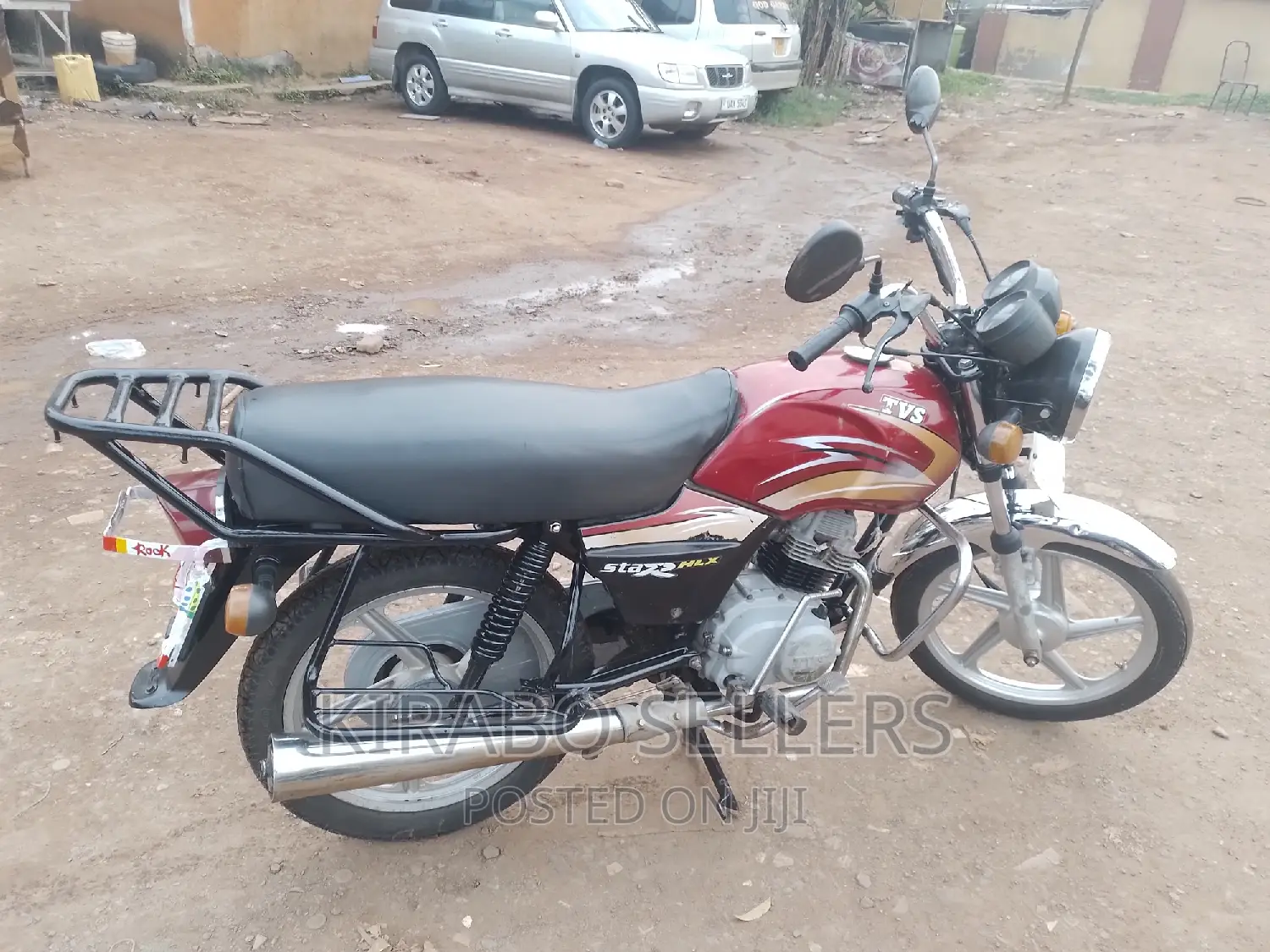 TVS XL 100 2015 Red