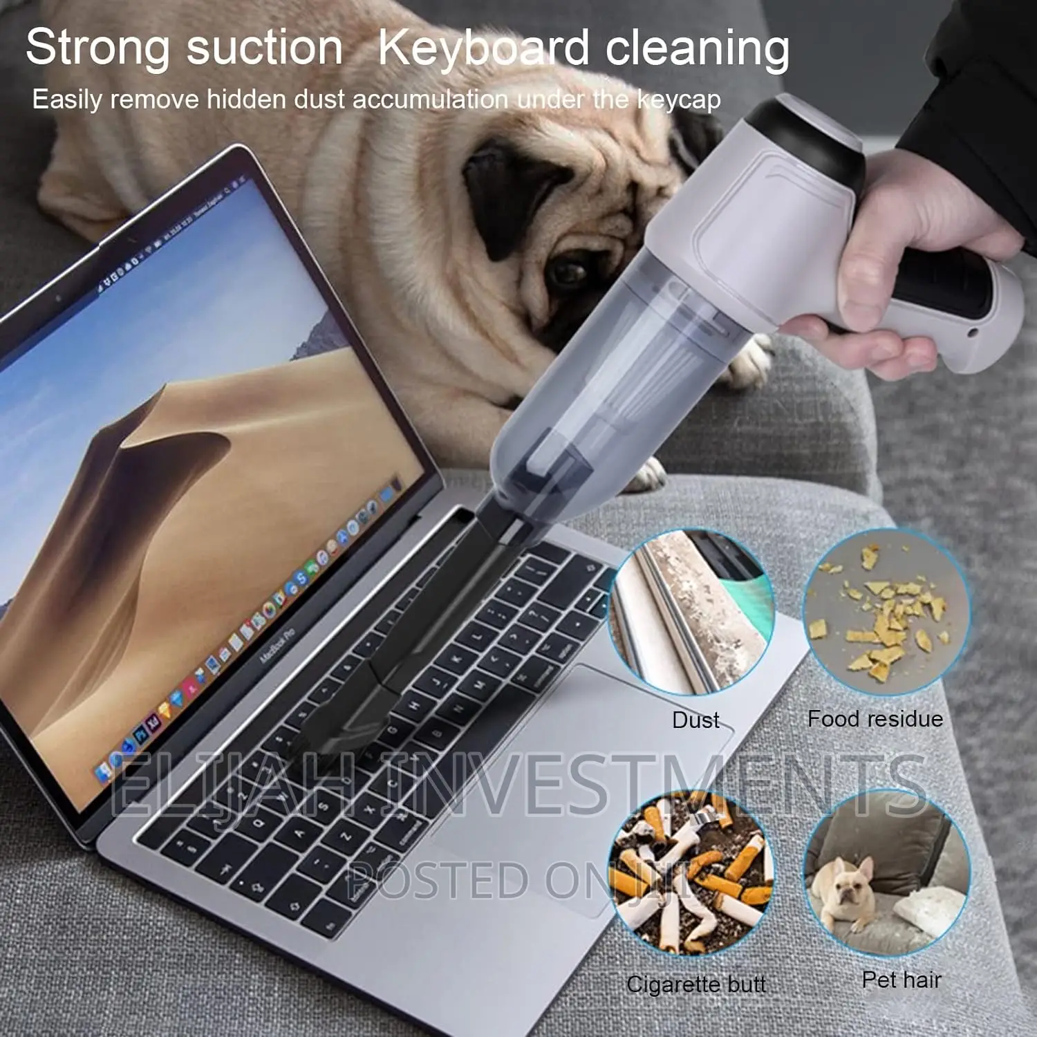 3 in 1 Rechargeable Vacuum Cleaner