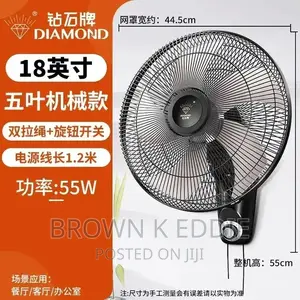 Brand Electric Fan 16/18 Inch Wall Fan Home Remote Control