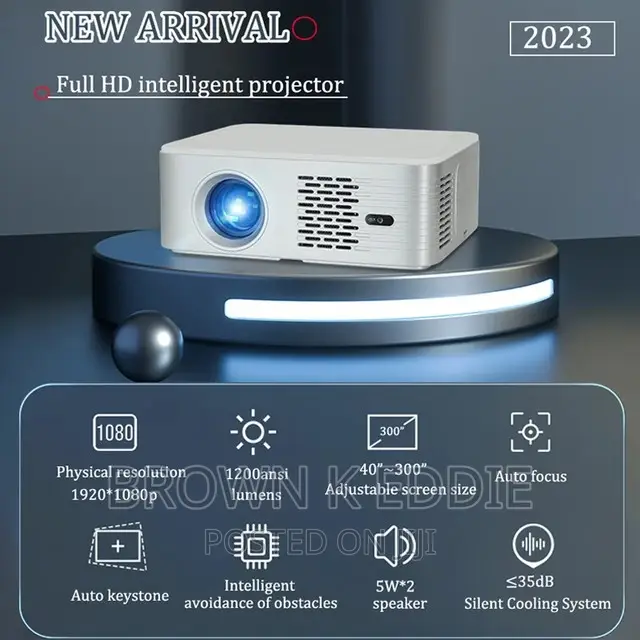 2023NEW Full HD Projector 1920x1080p Smart Android