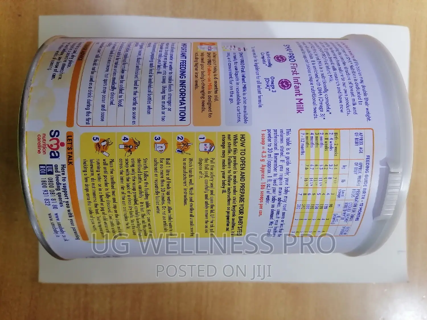 Sma Pro Breast Milk Substitute From Birth Infant Formula 800 in Central