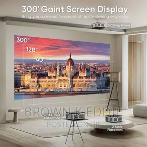 5G Wifi Portable Proyector