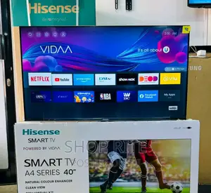 Hisense 40inch Smart Vida TVS ORIGINAL Brand New.