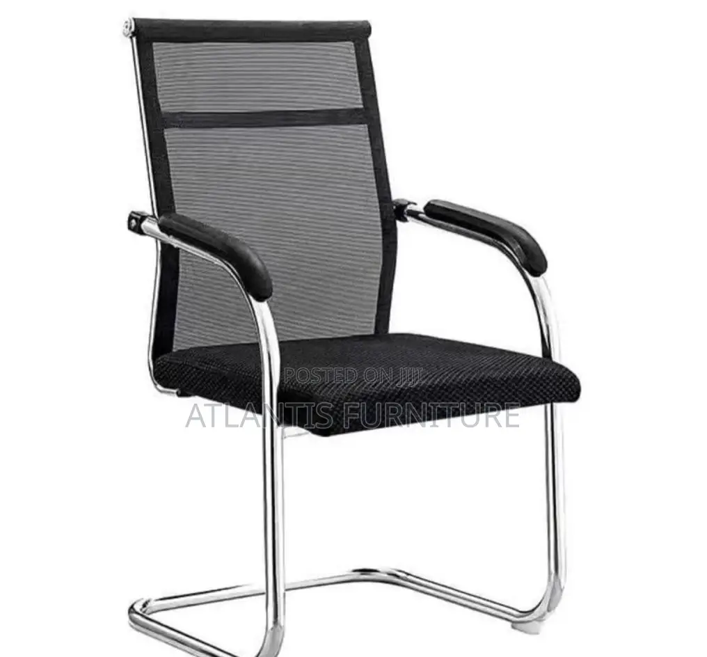 Stainless Steel Legs Office Chair