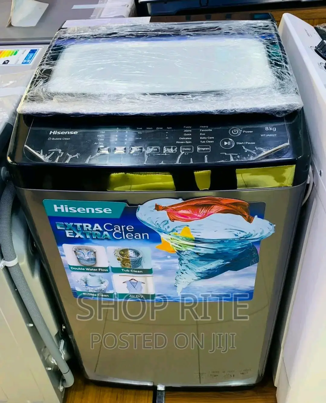 Hisense Automatic Top Loader 9kgs Washing Machine's