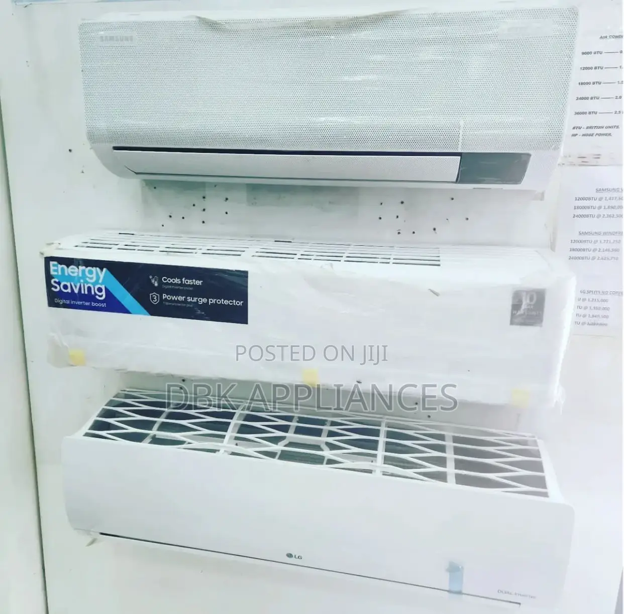 Samsung, Lg Hisense Air Conditioners 4 Homes Offices