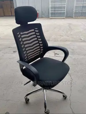 Photo - Mesh Back Office Chairs With Headrest