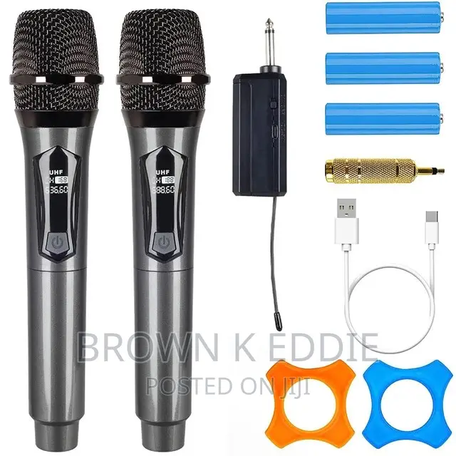Karaoke Wireless Microphone Dynamic VHF Handheld Professiona