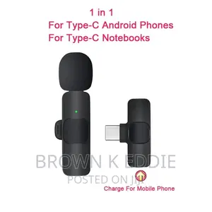 Mini Portable Wireless Tie Microphone Lavalier Mic