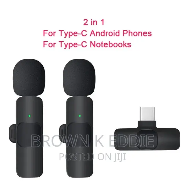 Mini Portable Wireless Tie Microphone Lavalier Mic