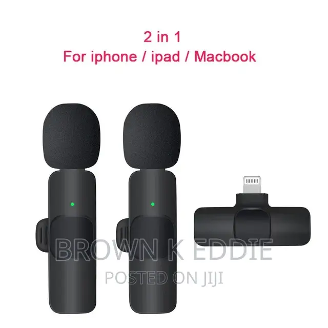 Mini Portable Wireless Tie Microphone Lavalier Mic