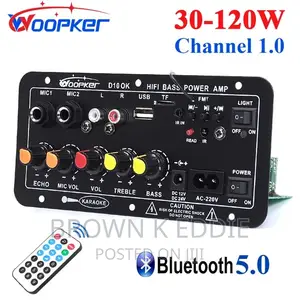 Bluetooth Audio Amplifier Board 120W Subwoofer