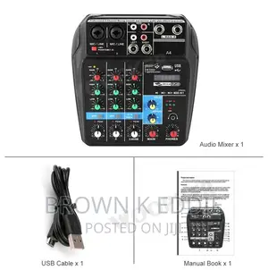 Wireless 4 Channel Audio Mixer