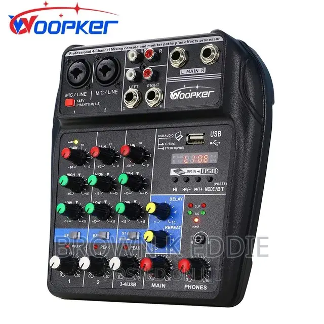 Wireless 4 Channel Audio Mixer
