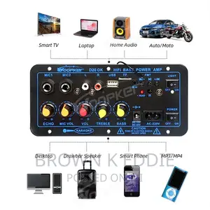 Bluetooth Amplifier Board 60-200w Subwoofer AMP