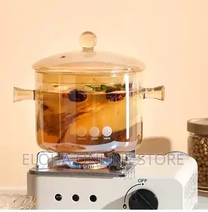 Glass Cooking Pot