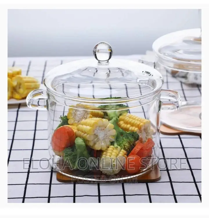 Glass Cooking Pot
