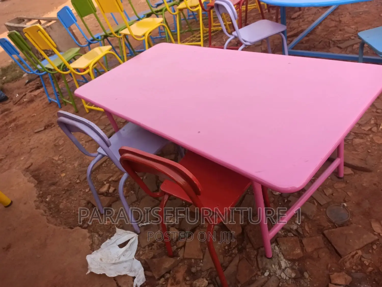 1 Table and 4 Chairs 