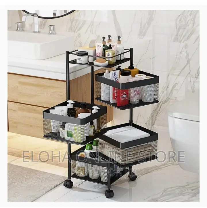 Rotating Multi-Layer Kitchen Storage Rack(Fruits Vegetable)