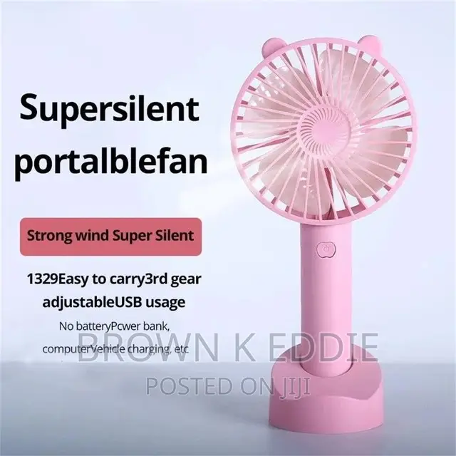 USB Mini Handheld Fan Cooler Portable Small Charging Fan