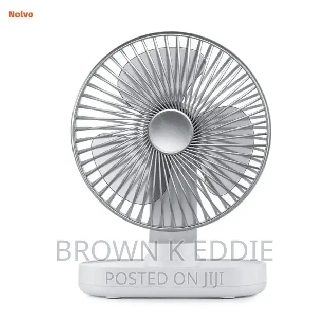 Portable Mini Fan Auto Rotation Desk Fan 4 Speed