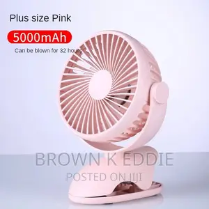 Rotation Portable Clip Fan Usb Rechargeable Mini Air