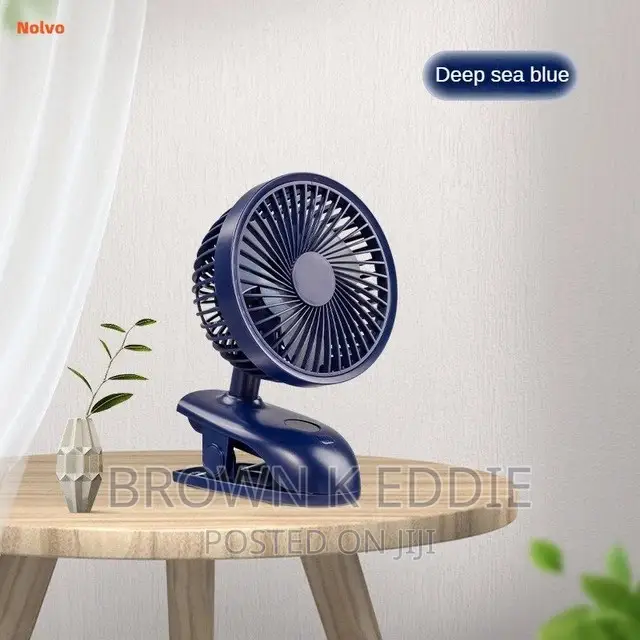 Rotation Portable Clip Fan Usb Rechargeable Mini Air