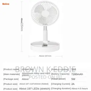 Portable Usb Charging Air Coolers Folding Fan