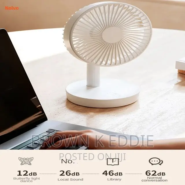 4000mah Flexible Mini Cooler Adjustable Fan