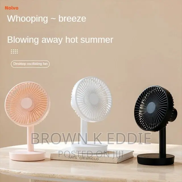4000mah Flexible Mini Cooler Adjustable Fan