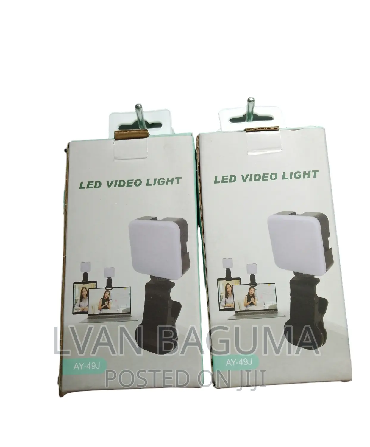 LED Video Light AY-49J - For Phones, Tablets, Laptops