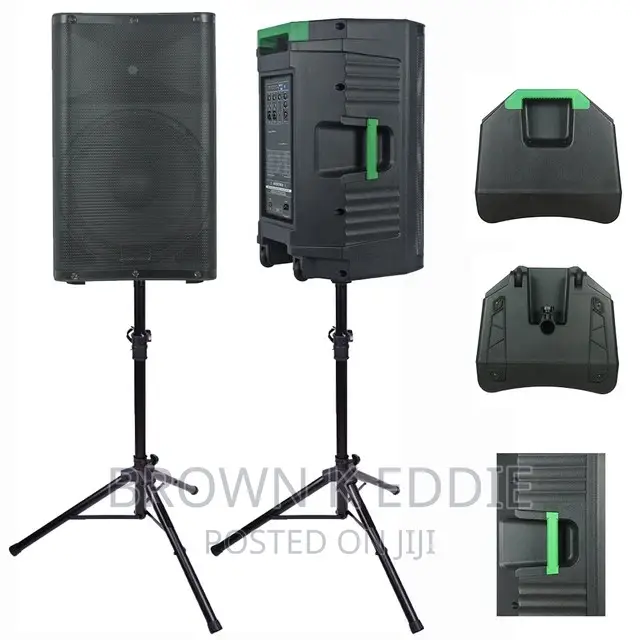 2000 Watts 15 Inch Professional Versatile Powered Speaker