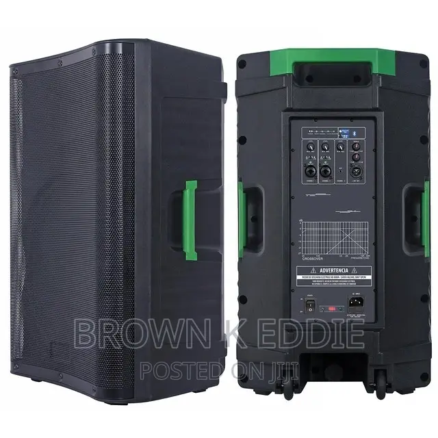 2000 Watts 15 Inch Professional Versatile Powered Speaker