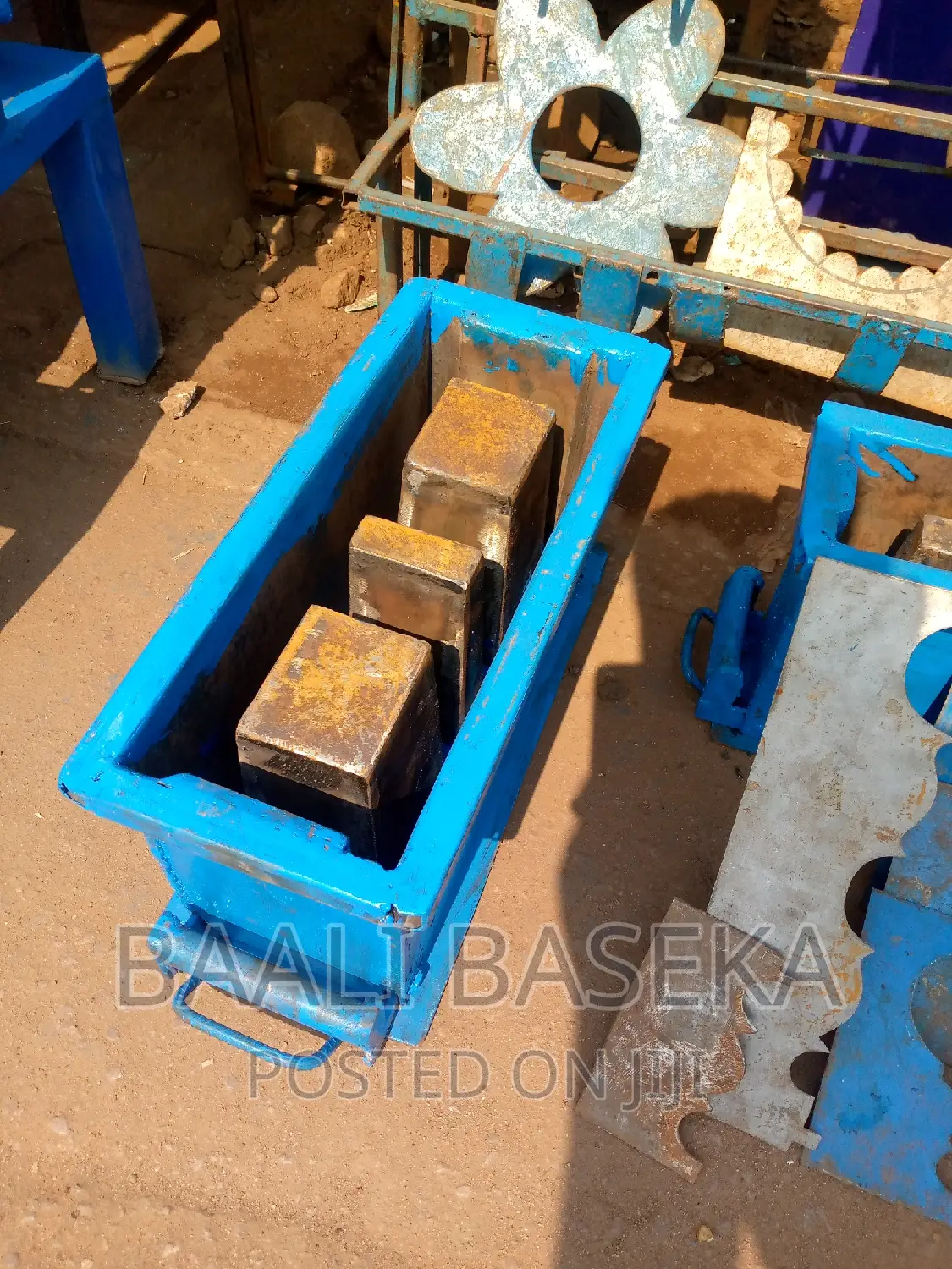 Block Mould/99 Mould/6inches/Colour Blue