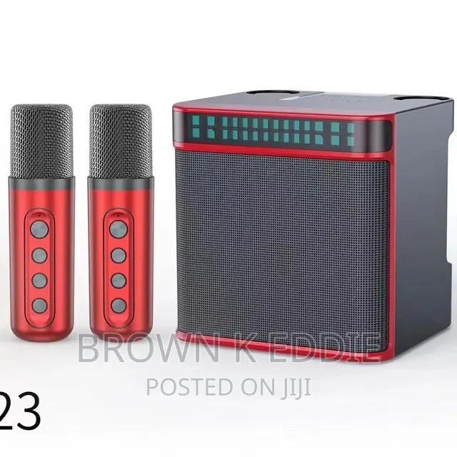High Power Wireless Portable Microphone Bluetooth Speaker