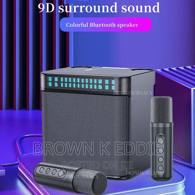 High Power Wireless Portable Microphone Bluetooth Speaker