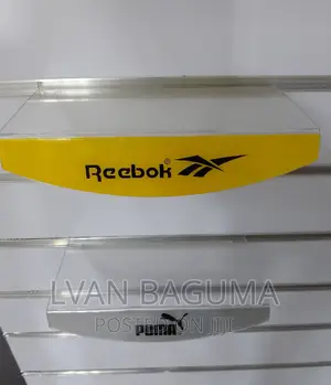 Wall Board Shoes Display Holders - Transparent, Plastic