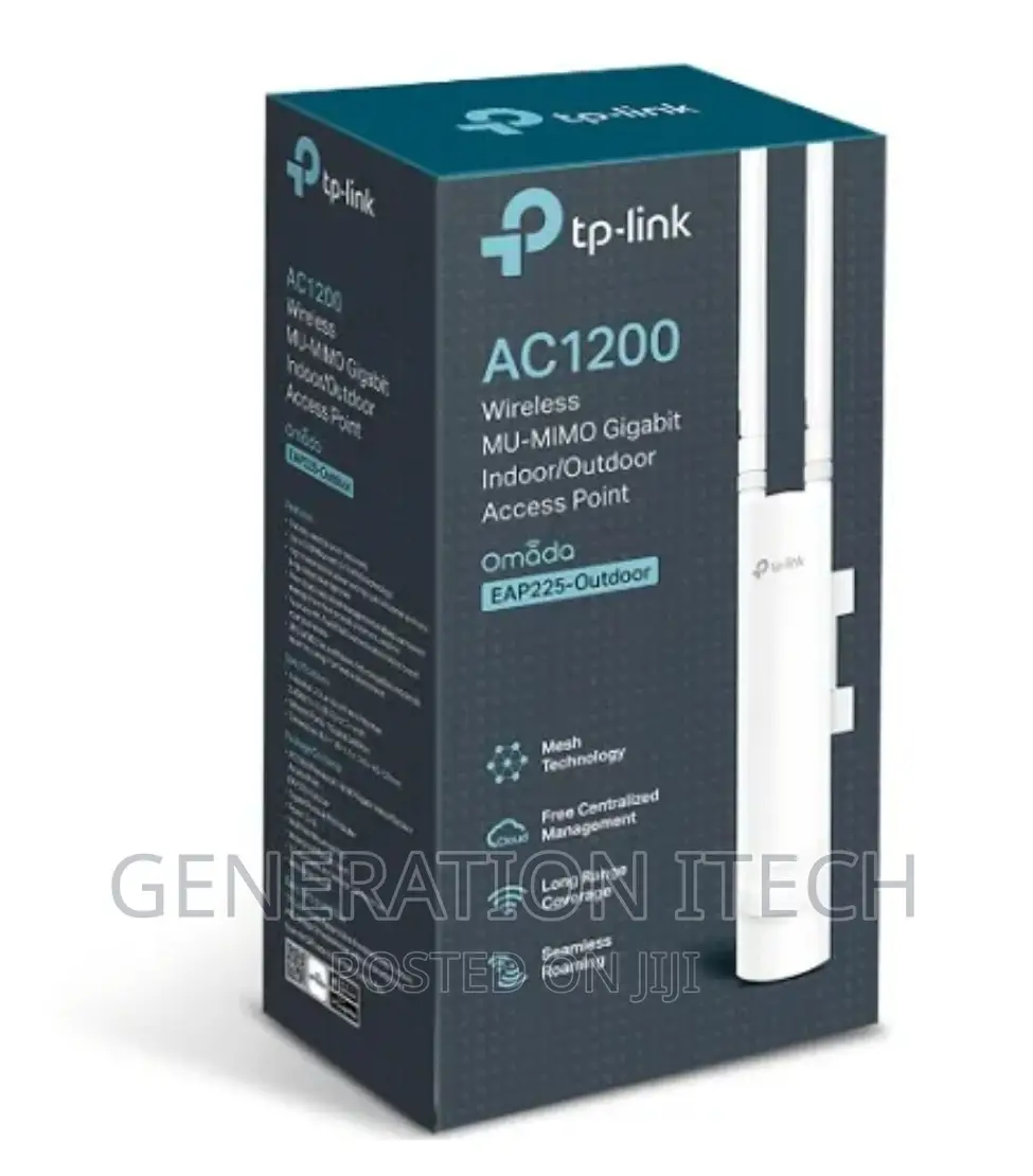 Tp-Link AC1200 Wireles MU-MIMO Gigabit EAP225 Access Point