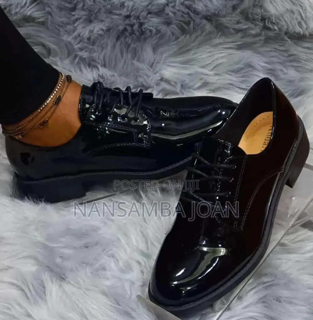 Girls Oxford Shoed-Black